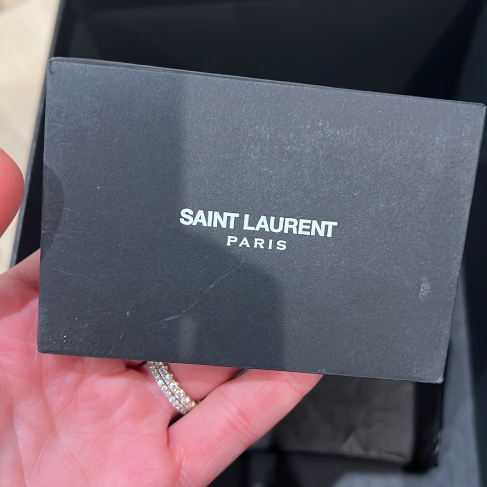 Saint Laurent Black Paisley Espadrilles sz 37 - Picture 3 of 4